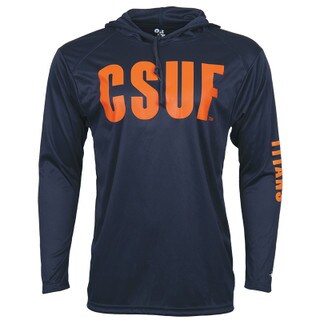 CSUF Hoodie Tee - Navy